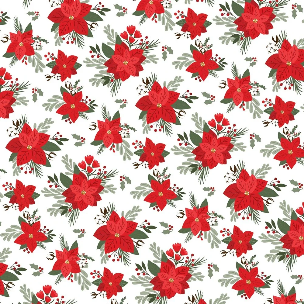 Echo Park Paper Co Christmas Time 12x12 Cardstock Paper Craft Scrapbooking Kit